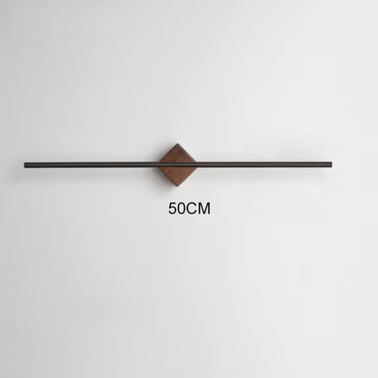 Premium Bathroom Towel Holder With Metal And Wooden Brackets