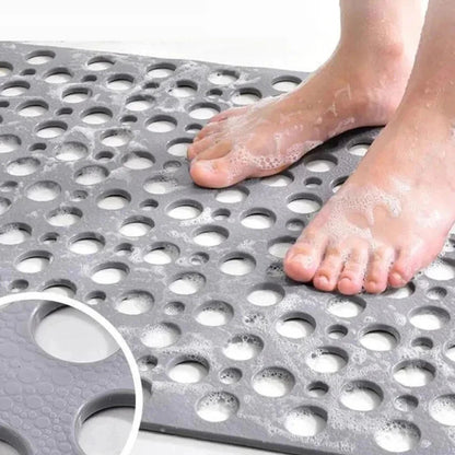 Non Slip Shower Bath Mat with Drainage System