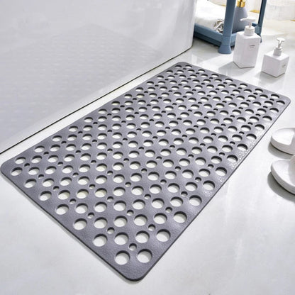 Non Slip Shower Bath Mat with Drainage System - Lusomart