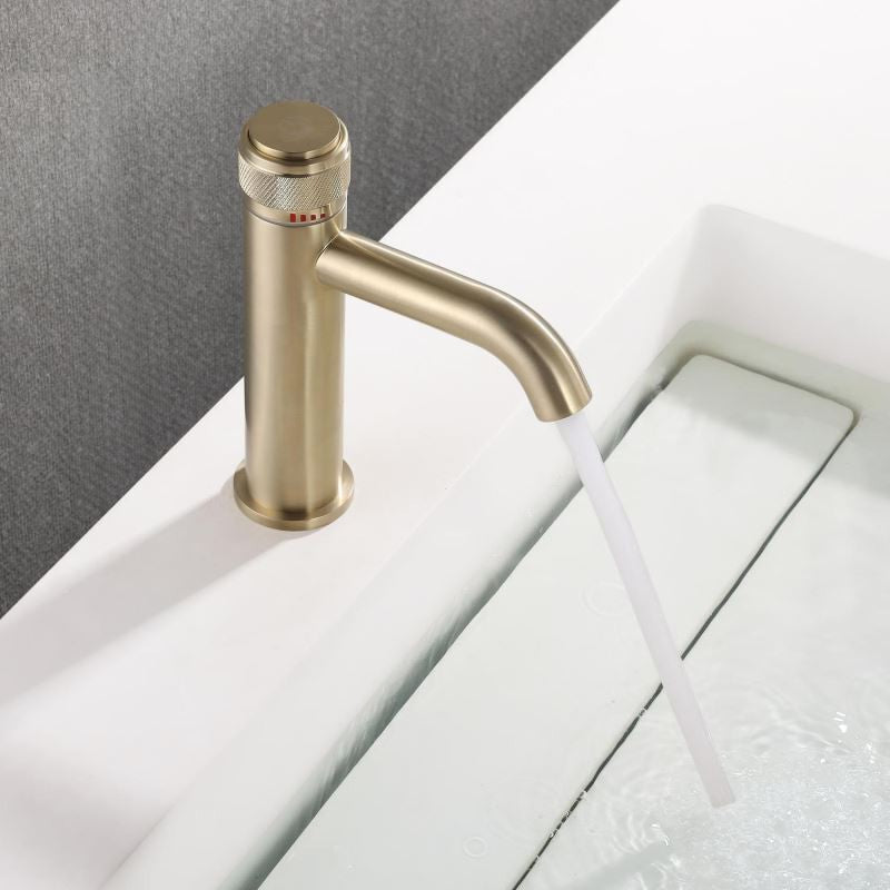 Stylish One Handle Bathroom Faucet for Hot Cold Water