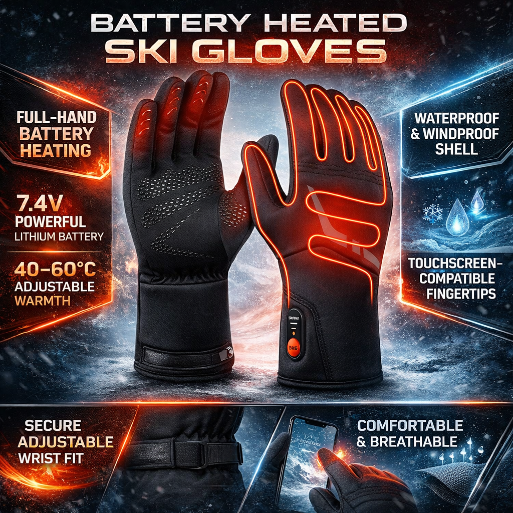 Warm Waterproof Insulated Touchscreen Winter Gloves