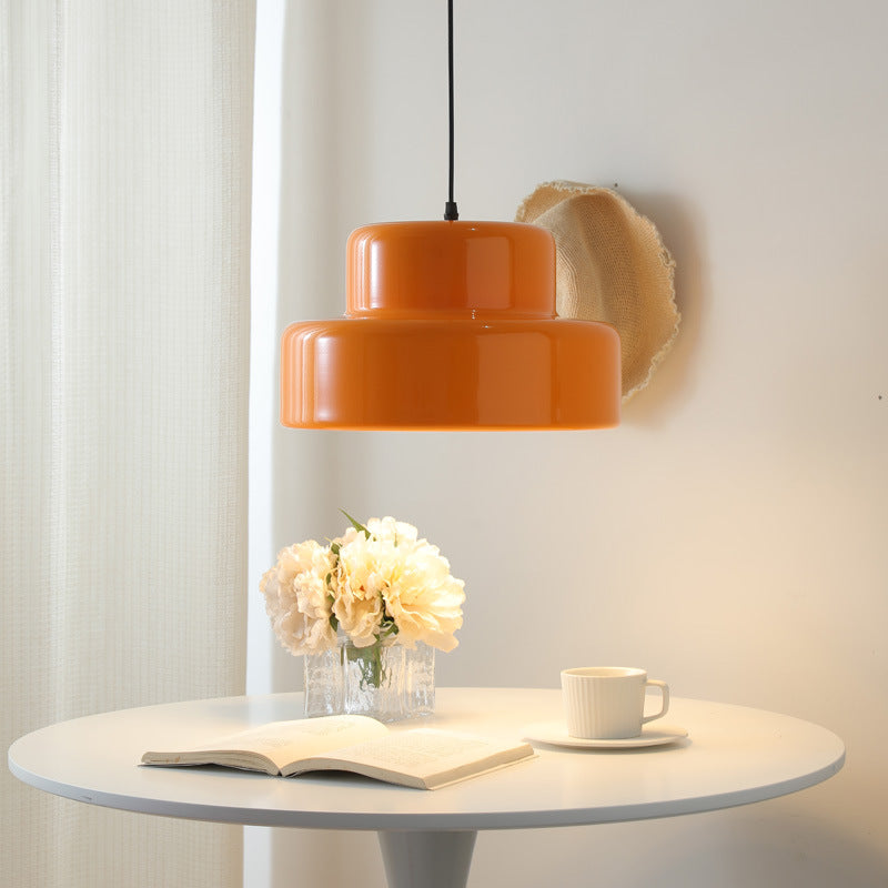 Modern Orange Pendant Kitchen Island Light Fixtures