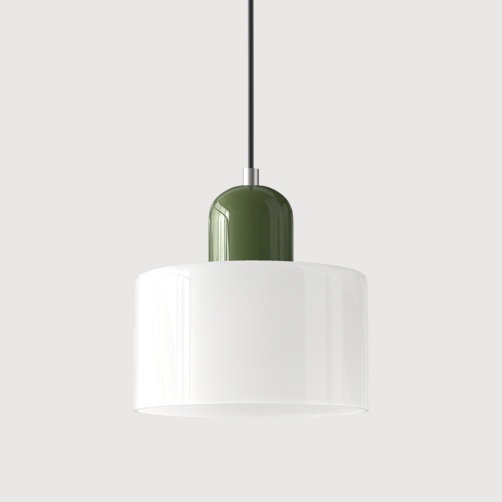 Sleek Chrome Hanging Ceiling Light