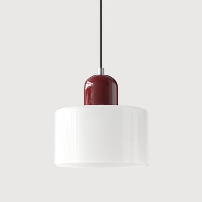 Sleek Chrome Hanging Ceiling Light