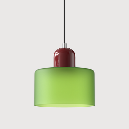 Sleek Chrome Hanging Ceiling Light