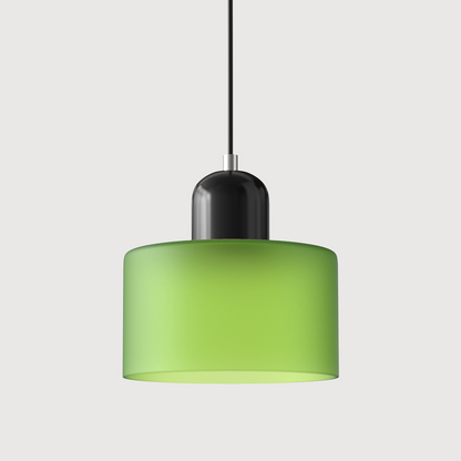 Sleek Chrome Hanging Ceiling Light