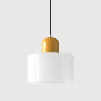 Sleek Chrome Hanging Ceiling Light