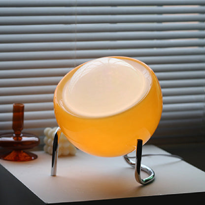 Vintage Globe Glass LED Desk Lamp