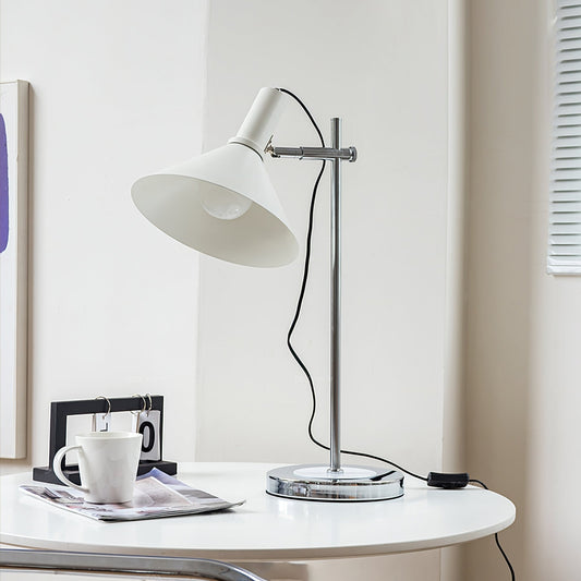 Slim Contemporary Table Lamp with Soft Warm Light - Lusomart