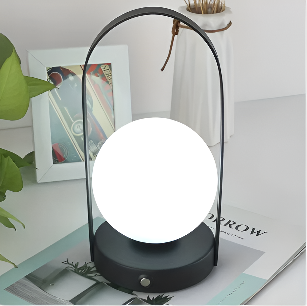 Wireless Charging Table Lamp with Touch Sensor