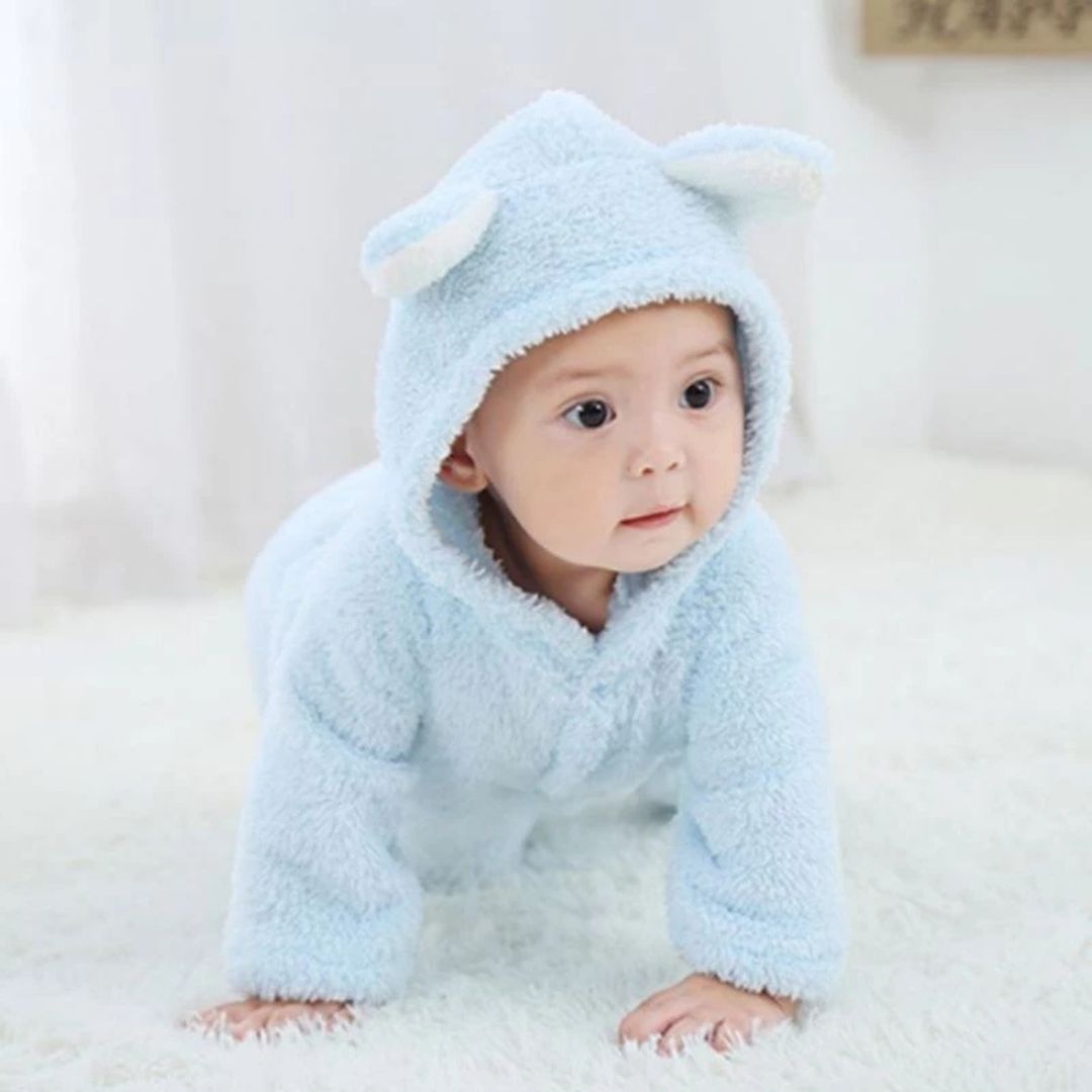 BearHug Onesie™ – Soft baby onesie with ears 3