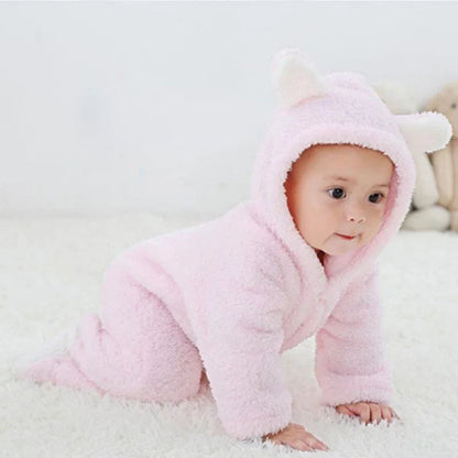 BearHug Onesie™ – Soft baby onesie with ears 6