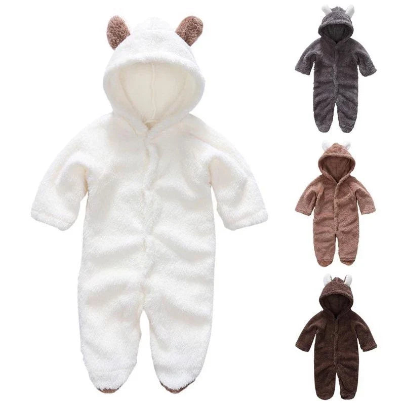 BearHug Onesie™ – Soft baby onesie with ears 8