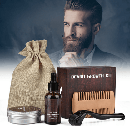 BeardBoost | Premium Nourishing Beard Growth Kit for Stronger Facial Hair 3