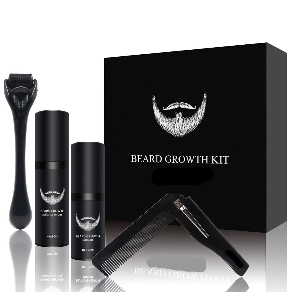 BeardBoost | Premium Nourishing Beard Growth Kit for Stronger Facial Hair 4