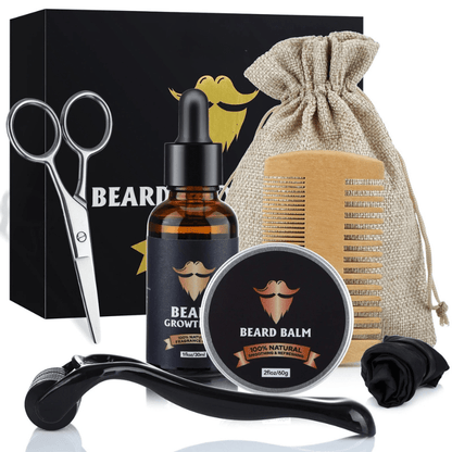 BeardBoost | Premium Nourishing Beard Growth Kit for Stronger Facial Hair 9