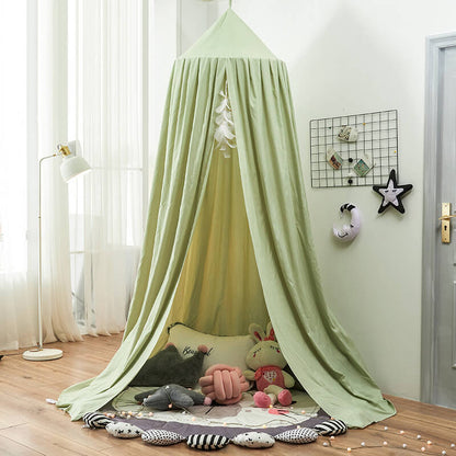 Bed Canopy for Kids Room Soft Hanging Decor Lightweight Fabric 18