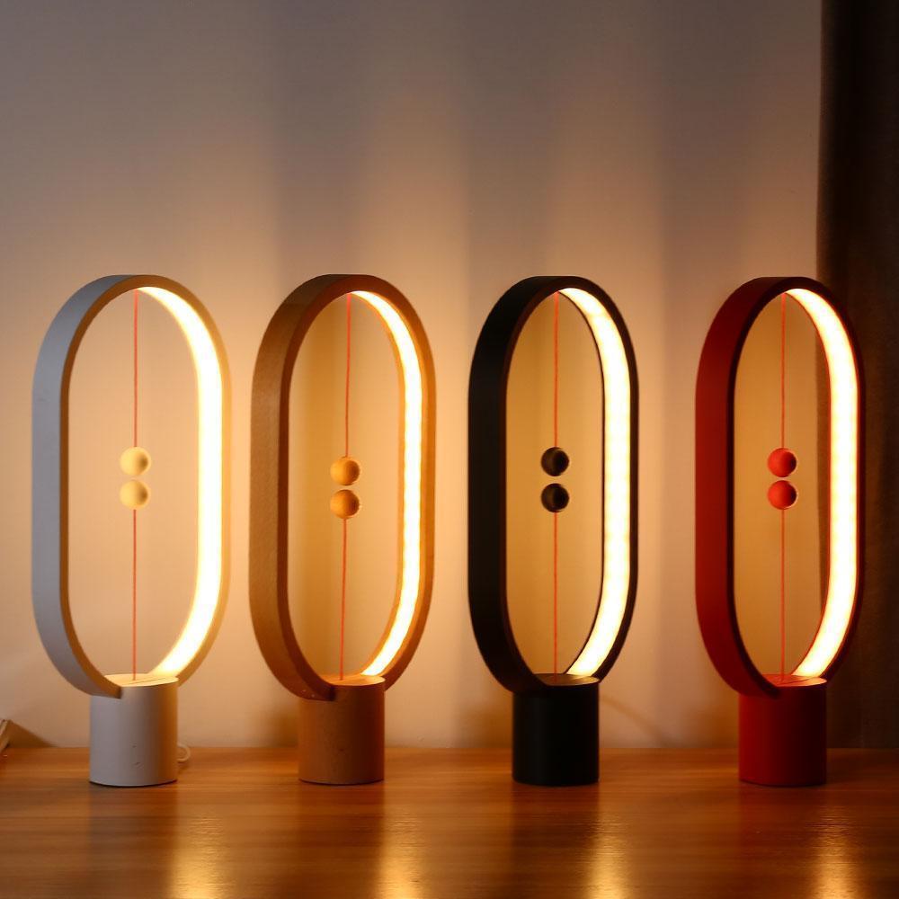 BeechGlow | Elegant Modern Wooden Table Lamp with Magnetic Switch 1