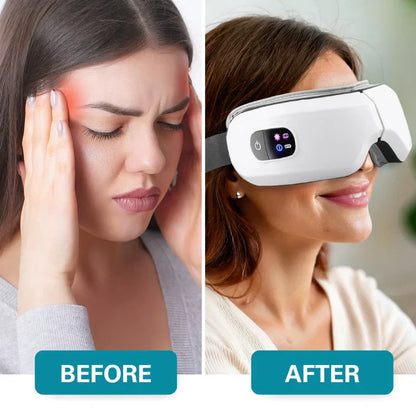 Advanced Eye Massager with Heat and Air Pressure Therapy