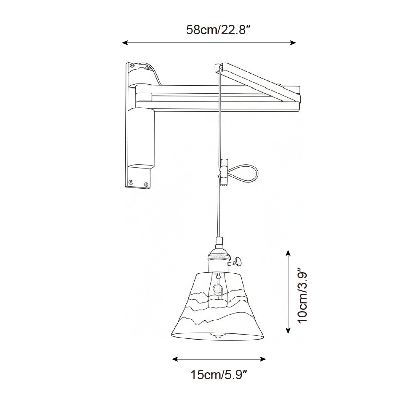 Befosa Swing Arm Wall Lamp 4