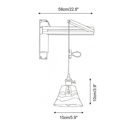 Befosa Swing Arm Wall Lamp 4