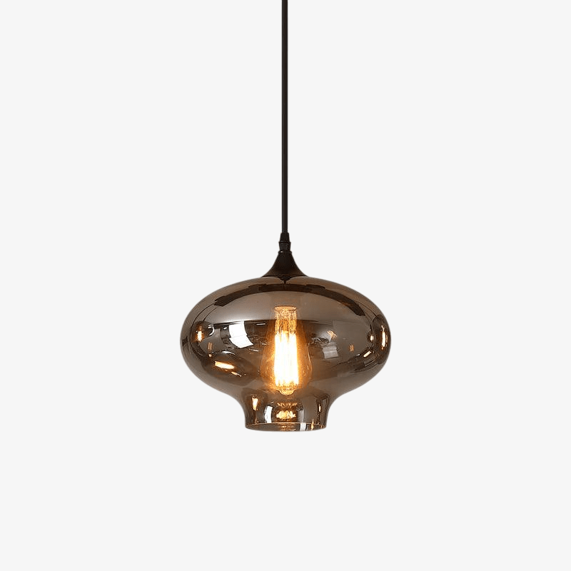 Stylish Grey Hanging Lamp