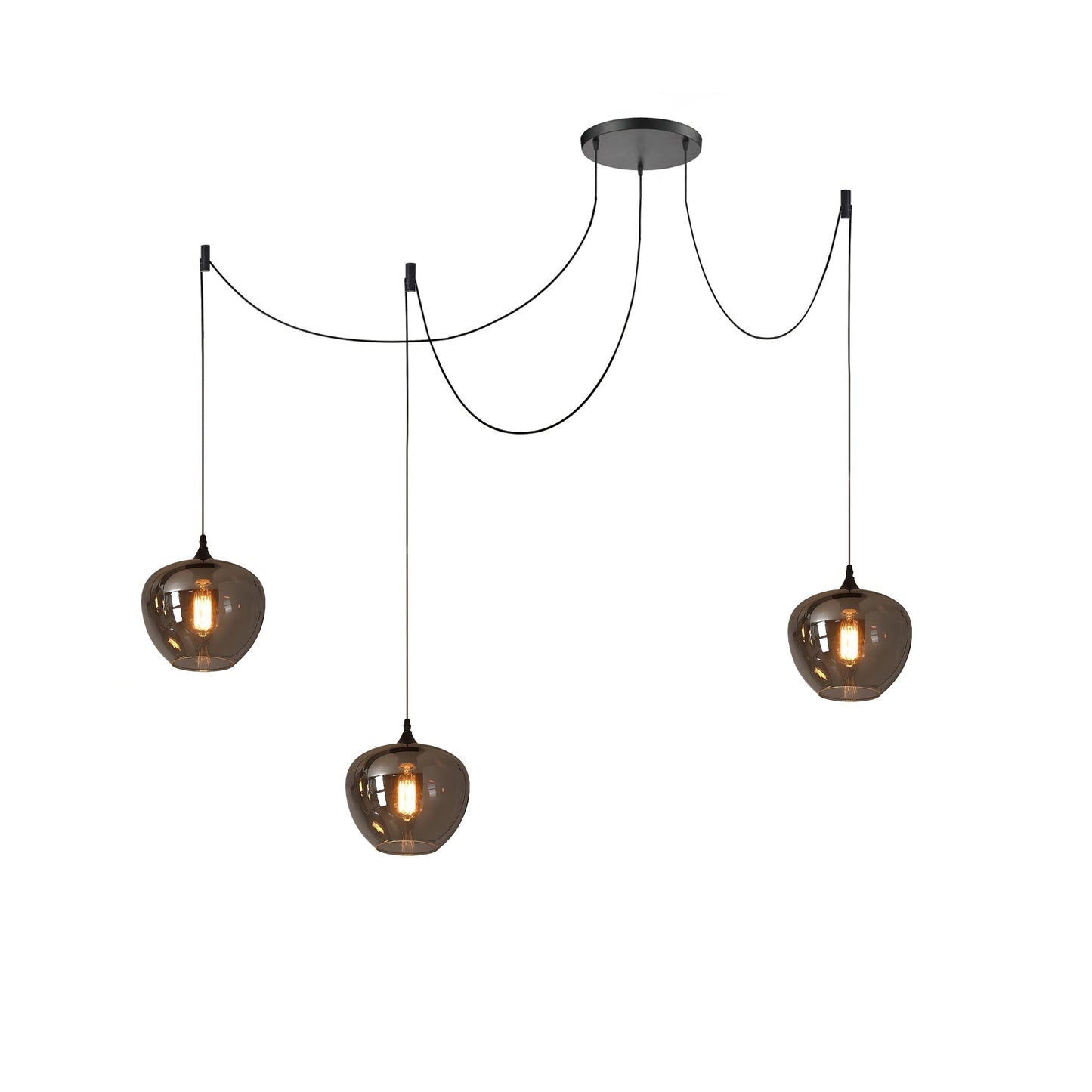 Stylish Grey Hanging Lamp