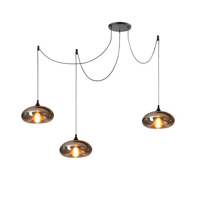 Stylish Grey Hanging Lamp