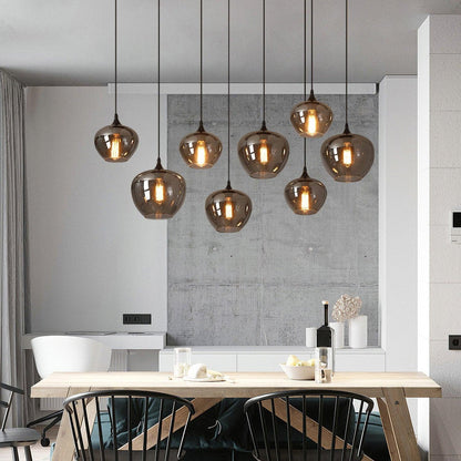 Stylish Grey Hanging Lamp