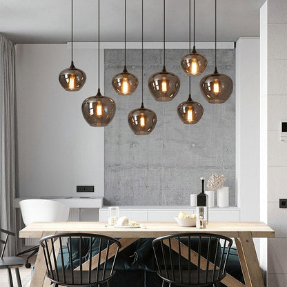 Stylish Grey Hanging Lamp