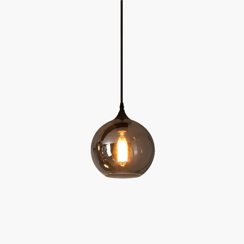 Stylish Grey Hanging Lamp