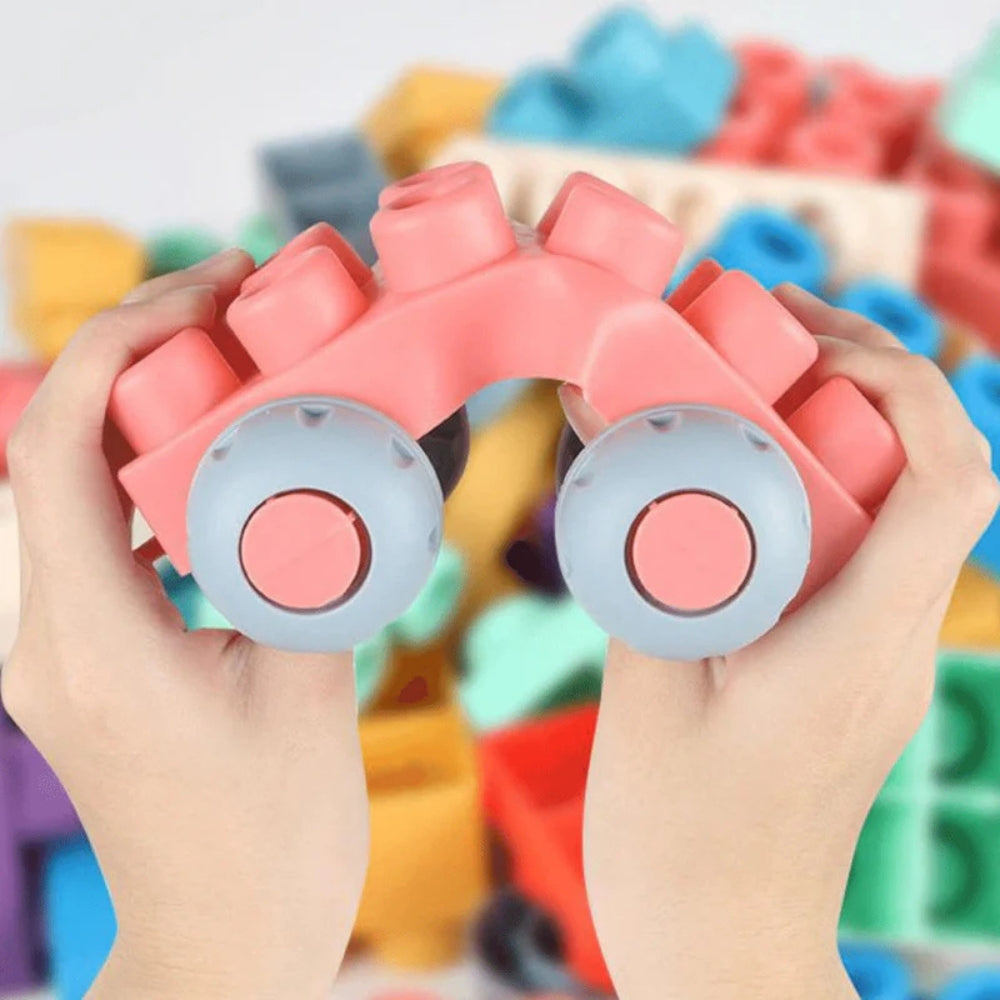 BendiBlocks – Soft stackable building blocks with fun shapes for safe creative play 8