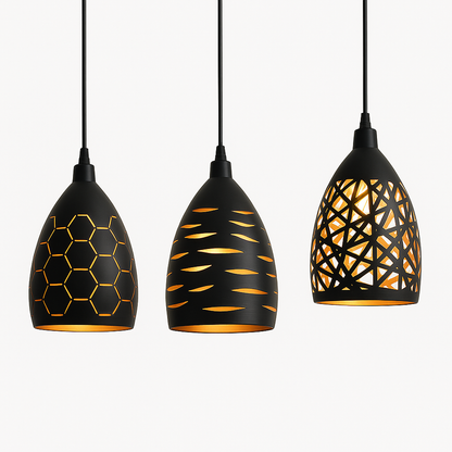 Stylish Open Design Metal Pendant Lamp