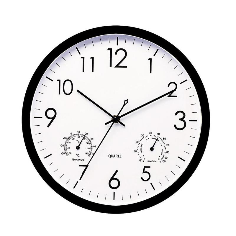 Waterproof Vintage Garden Clock With Temperature Humidity