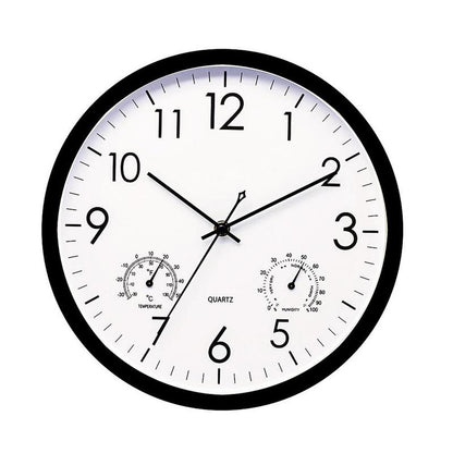 Waterproof Vintage Garden Clock With Temperature Humidity
