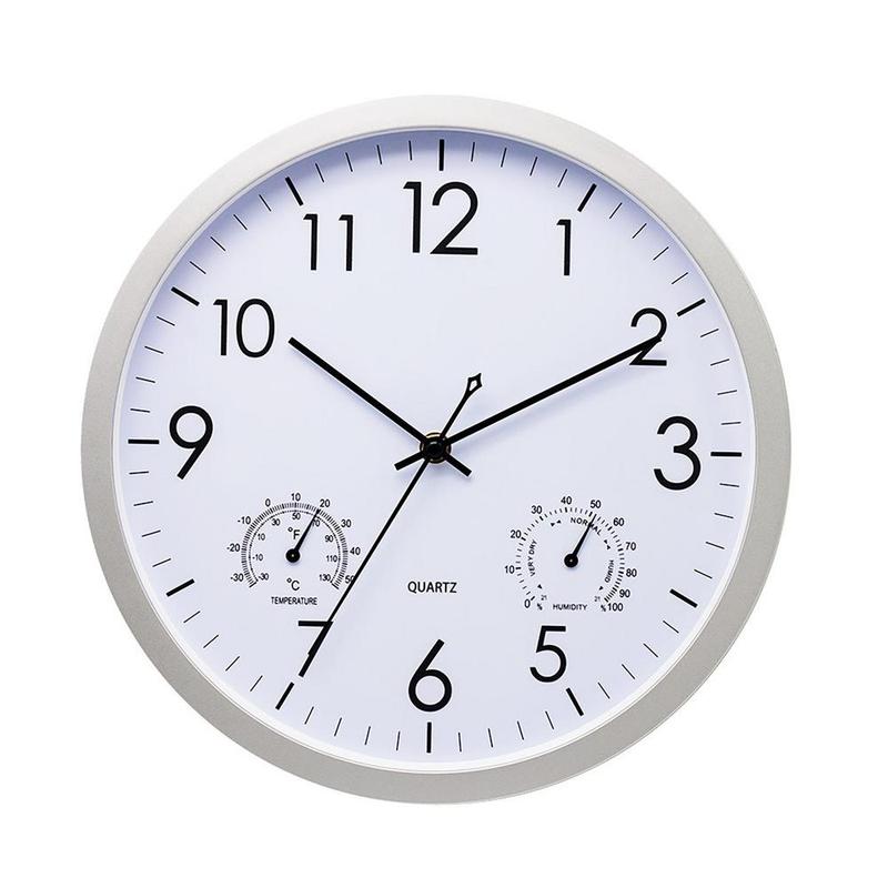 Waterproof Vintage Garden Clock With Temperature Humidity