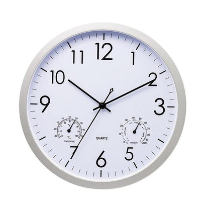 Waterproof Vintage Garden Clock With Temperature Humidity