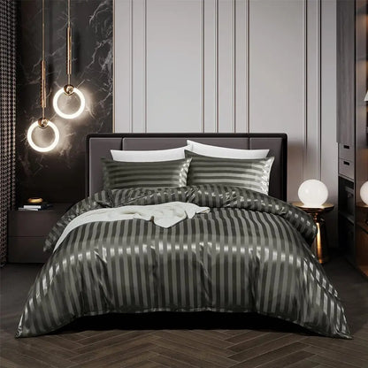 Luxurious Soft Satin Bed Sheet Set - Lusomart