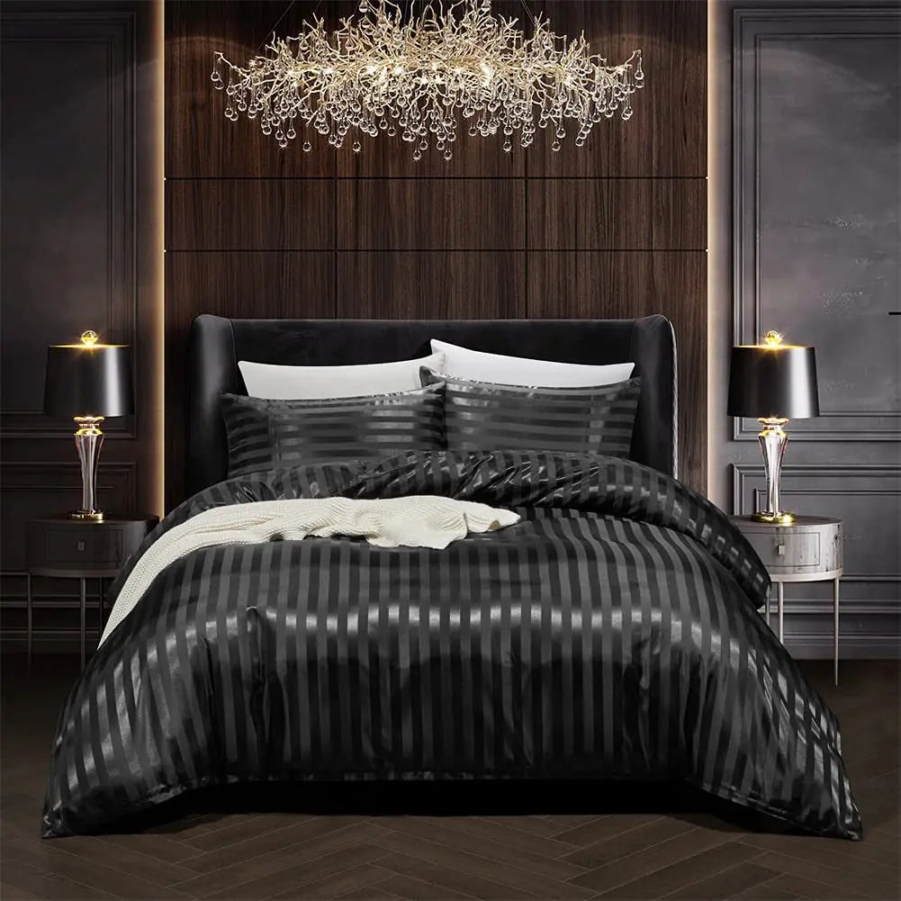 Luxurious Soft Satin Bed Sheet Set