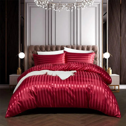 Luxurious Soft Satin Bed Sheet Set