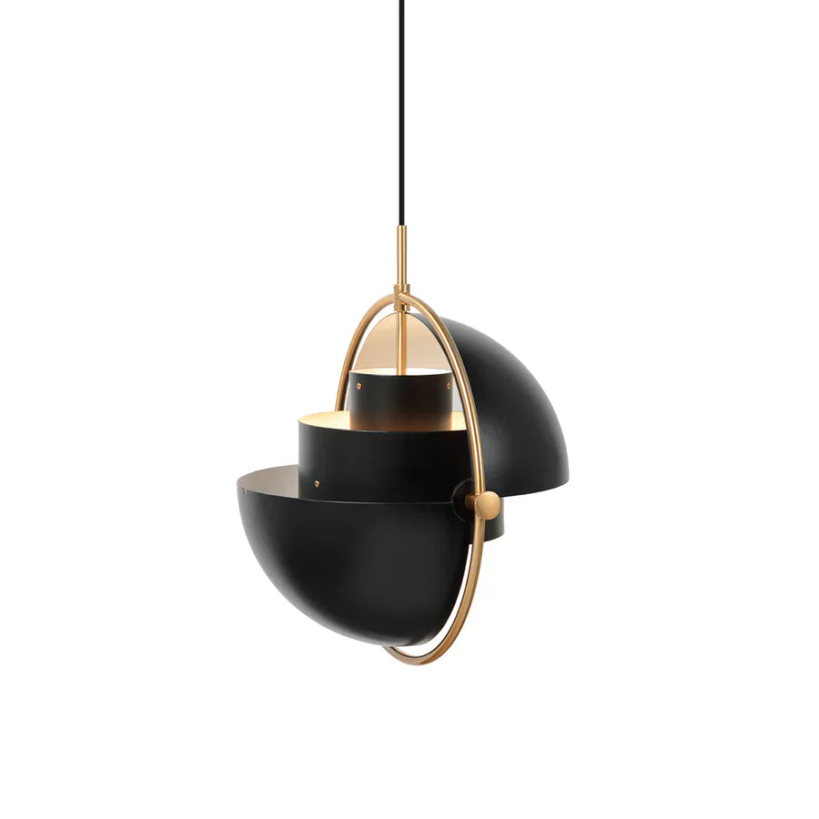 Spherical 3D Pendant Ceiling Light