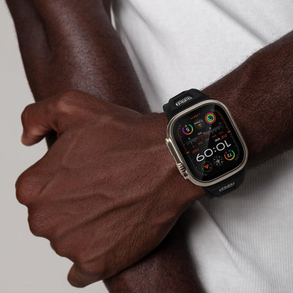 Durable Silicone Fitness Strap for Smartwatch