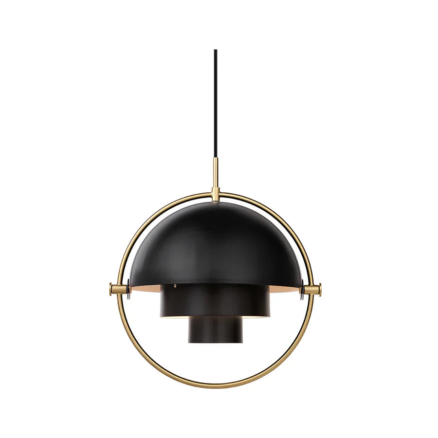 Spherical 3D Pendant Ceiling Light