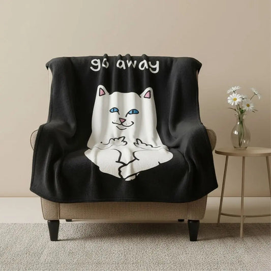 Fun Design Cat Soft Blanket - Lusomart
