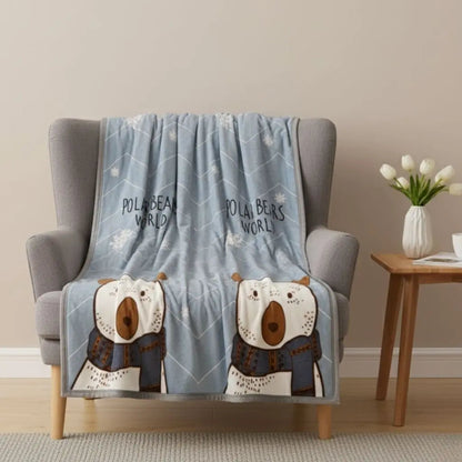 Soft Kids Plush Winter Blanket - Lusomart