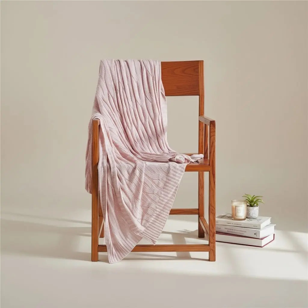 Natural Bamboo Throw Blanket - Lusomart