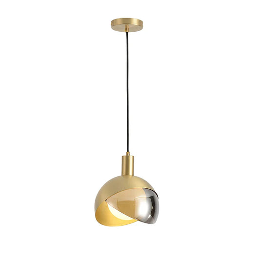 Luxury Round Glass Pendant Lighting Fixture - Lusomart