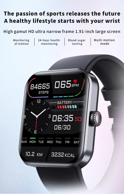 EasyTouch Wireless Glucose Tracker with Heart Rate Monitor