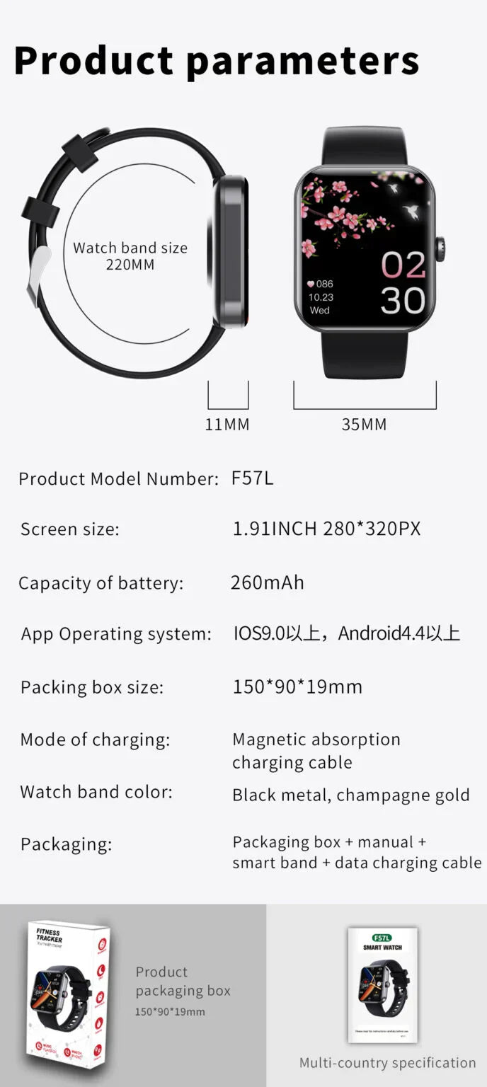 EasyTouch Wireless Glucose Tracker with Heart Rate Monitor
