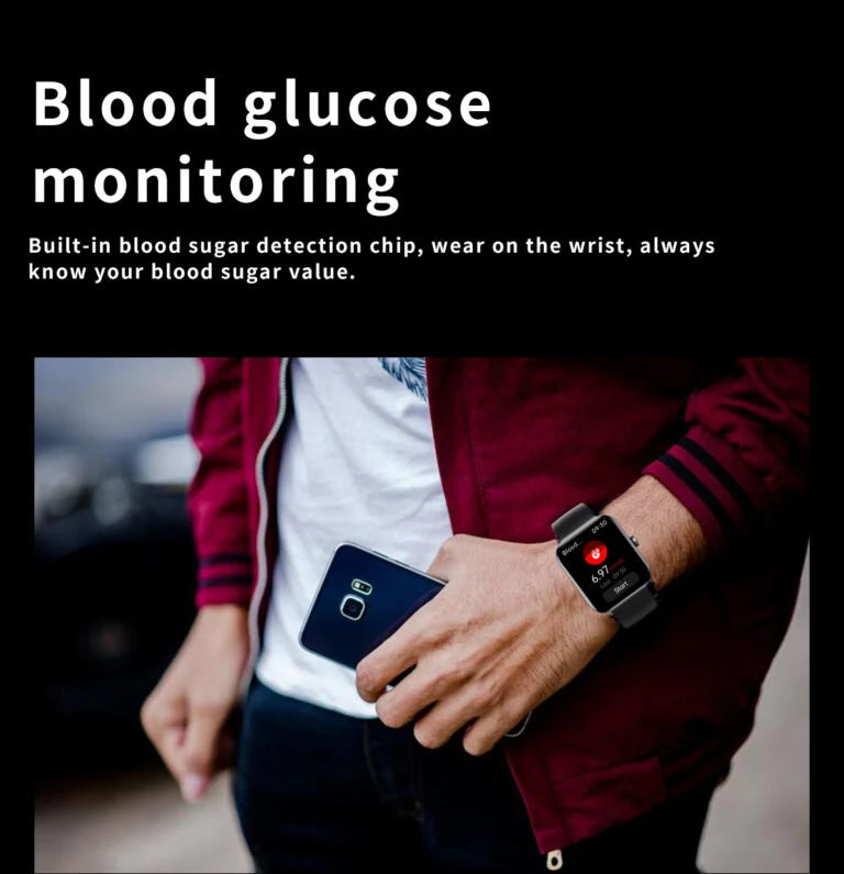 EasyTouch Wireless Glucose Tracker with Heart Rate Monitor